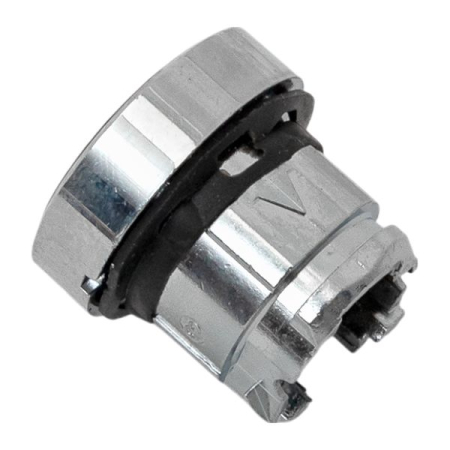 Исполнительный механизм кнопки XB4 черный плоский возвратный без фиксации, без подсветки IP65 EKF