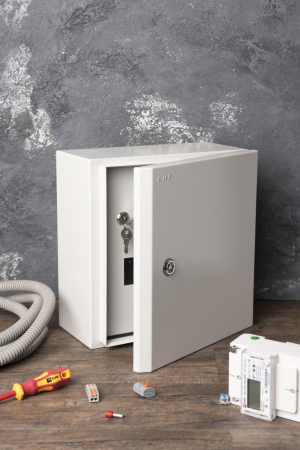 Щит учетный ЩУ-1/1-1 двухдверный (310х300х160) IP54 EKF PROxima