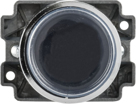 Кнопка LA167-BAF21 d=22мм 1з черная IEK