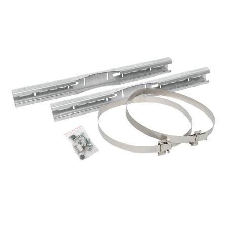 Комплект крепления на столб монтажной полосой (ширина шкафа до 400 мм) EKF Basic