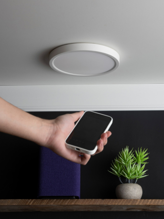 Умный потолочный светильник 230 мм 18W EKF Connect