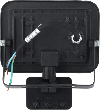 Прожекторы Eco  ЭРА LPR-041-2-65K-030 30Вт 2400Лм 6500К датчик движения регулируемый 135x148x45