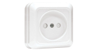 Розетка 1-мест. 10А б/з бел. с защ. штор. Рим EKF PROxima Розетка 1-мест. 10А б/з бел. с защ. штор. Рим EKF PROxima