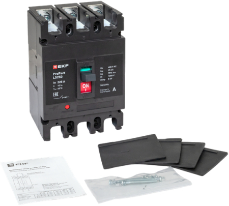 Автоматический выключатель LS250 25кА 3P 225А ProPact EKF