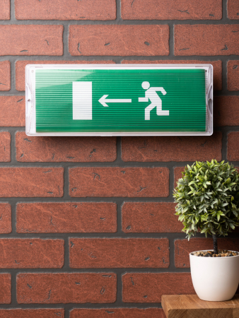 Пиктограмма "Направление налево" 240х95мм (для SAFEWAY-10) EKF