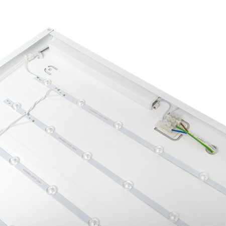 Панель светодиодная 25 мм ДУО-4109-L 40Вт 4000К опал с равномерной засветкой 595х595 EKF Basic