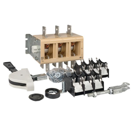 ВР32У-39A71240-R 630А, 2 направ. с д/г камерами, с передней смещённой рукояткой EKF MAXima