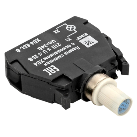 Лампа сменная c основанием XB4 синяя 24В EKF PROxima