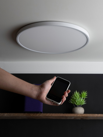 Умный потолочный светильник 400 мм 32W EKF Connect