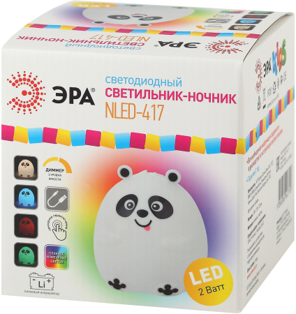 ЭРА NLED-417-2W-W белый наст.светильник 