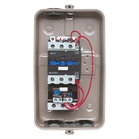 Пускатель в корпусе IP65 КМЭ 40А 230В с РТЭ и индикатором EKF PROxima