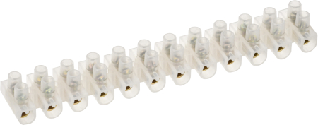 Зажим винтовой ЗВИ-10 2,5-6мм2 (2шт/блистер) IEK