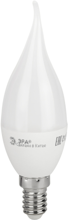 Лампочка светодиодная ЭРА RED LINE LED BXS-8W-840-E14 R E14 / E14 8 Вт свеча на ветру нейтральный белый свет