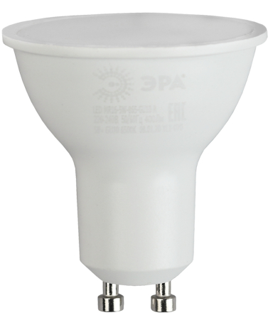 LED MR16-7W-865-GU10 R ЭРА (диод, софит, 7Вт, хол, GU10) (10/100/4800)