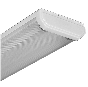 Светильник люминесцентный ЛПО01-2х36-002  Кристалл