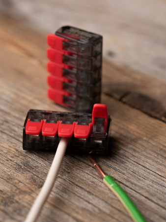 Клемма СМК 221-415 5 отверстий 0.2-4.0 мм2 блистер (5шт.) EKF PROxima