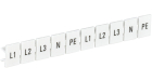 Маркеры для КПИ-6мм2 с символами "L1, L2, L3, N, PE" IEK