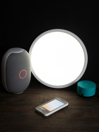 Умный потолочный светильник 400 мм 32W EKF Connect