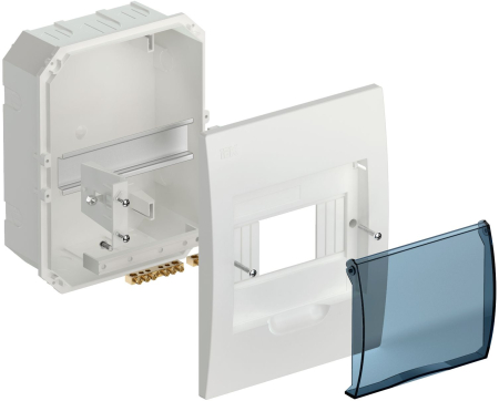 KREPTA 3 Корпус пластиковый ЩРВ-П-6 IP41 белый IEK