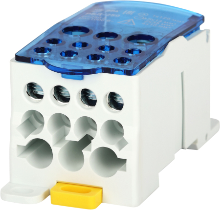 NO-122-39  Распределительный блок на DIN-рейку ЭРА  NO-122-39 РБД-80А