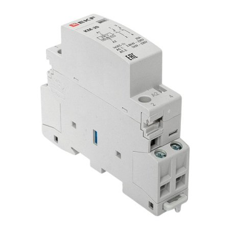 Контактор модульный КМ 20А 2NО (1 мод.) EKF PROxima