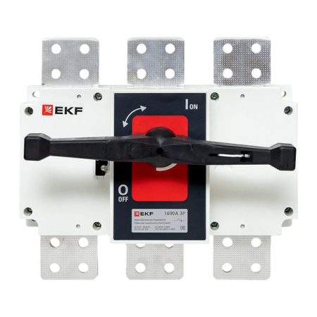 Рубильник-выключатель 1600A 3P c рукояткой управления для прямой установки PowerSwitch EKF PROxima