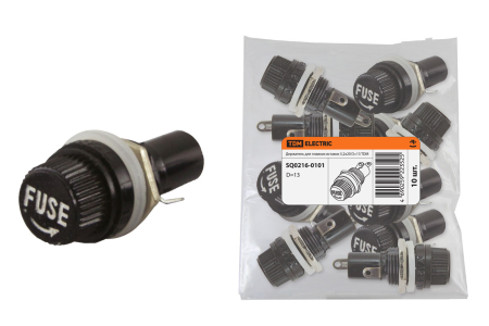 Держатель для плавких вставок ДПВ 5х20 D=12 TDM