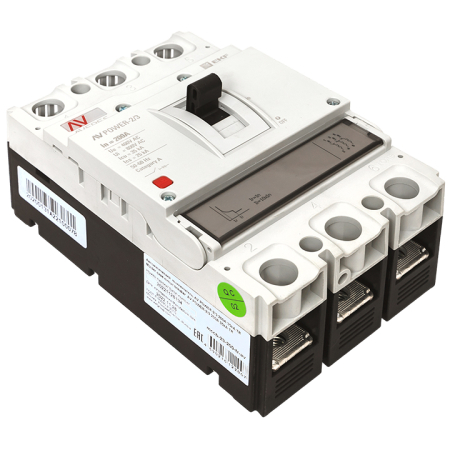 Выключатель автоматический в литом корпусе AV-POWER-2/3 200А 35кА TR EKF