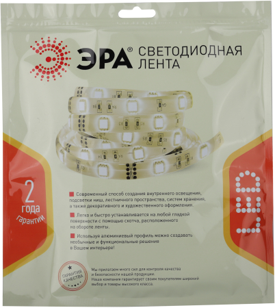 LS5050-14,4-60-24-33-2700К-5m  ЭРА Лента светодиодная LS5050-14,4-60-24-33-2700К-5m