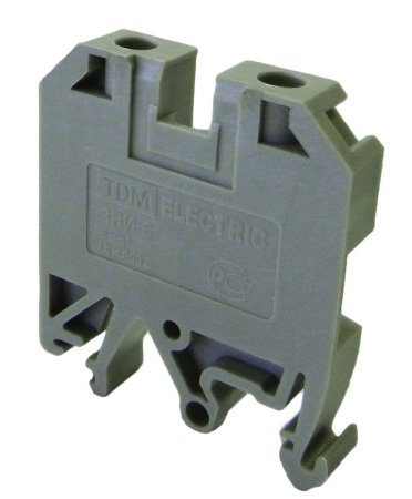 Зажим наборный ЗНИ-4мм2 (JXB35А) серый TDM