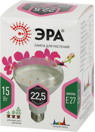 FITO Лампы тип цоколя E27  ЭРА FITO-15W-Ra90-E27
