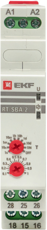 Реле времени RT-SBA-2 (задержка времени включ.) EKF PROxima
