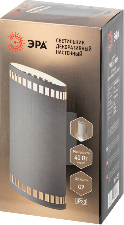 WL51 WH  Светильник настенный ЭРА WL51 WH G9 40Вт IP20 белый
