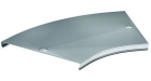 Крышка CPO 45 на угол горизонтальный 45° осн.150, цинк-ламельная