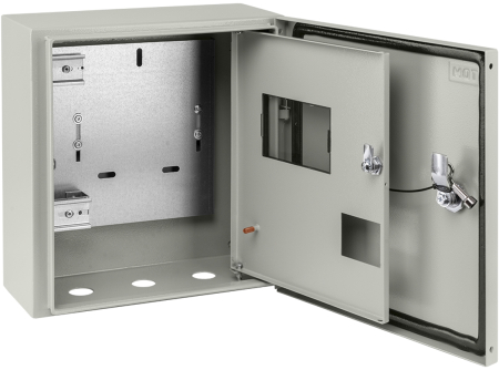 Корпус металлический ЩУ-1ф/1-1-6 IP66 (2 двери) (310х300х150) TDM