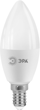 Лампа светодиодная Эра LED B35-11W-860-E14 (диод, свеча, 11Вт, хол, E14)