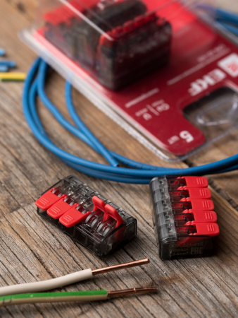 Клемма СМК 221-415 5 отверстий 0.2-4.0 мм2 блистер (5шт.) EKF PROxima