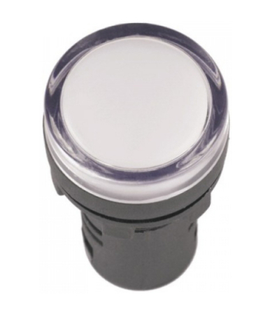 Лампа AD22DS(LED)матрица d22мм белый 230В IEK