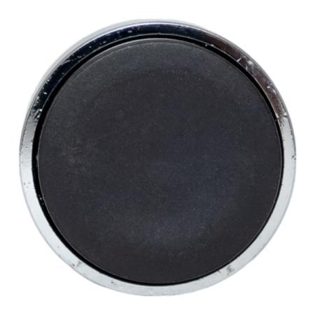 Исполнительный механизм кнопки XB4 черный выпирающая  возвратный без фиксации, без подсветки EKF PROxima