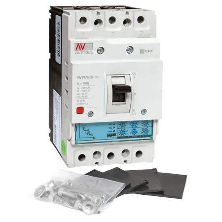 Автоматический выключатель AV POWER-1/3 100А 50kA ETU2.0