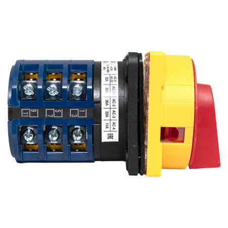 Переключатель кулачковый ПК-1-23 32А 3P "1-0-2" с блокировкой IP65 EKF PROxima