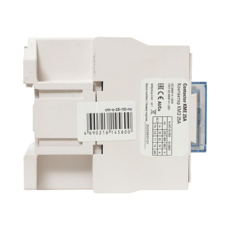 Контактор малогабаритный КМЭ 25А 110В 1NO EKF