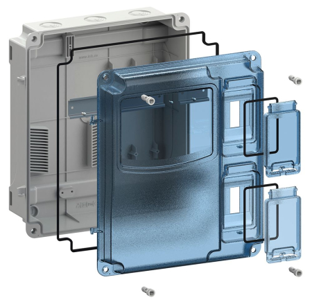 KREPTA 5 Корпус пластиковый ЩУРн-П 3/6 IP66 PC IEK