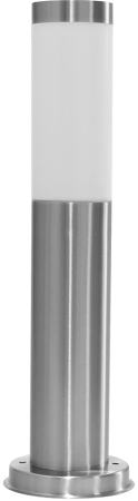 Светильник садово-парковый Feron DH022-450, Техно столб, 18W E27 230V, серебро