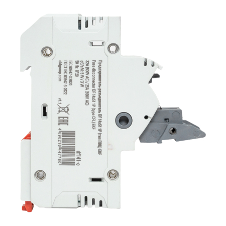 Предохранитель-разъединитель DF 14х51 1Р (тип ПВЦ)  EKF