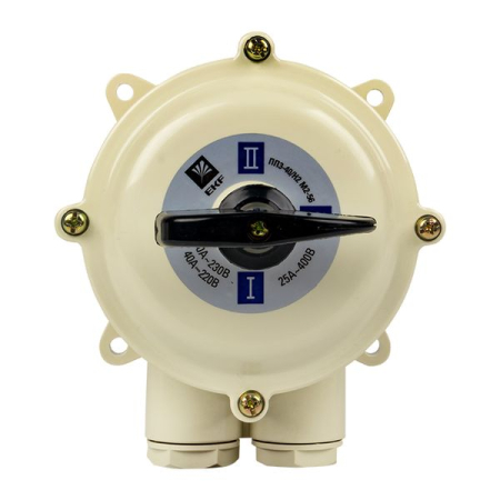 Пакетный  переключатель ПП 3-40/Н2 М2 пл. IP56 EKF PROxima