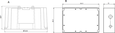 DL POWER LED 60 D60 IP66 4000K светильник