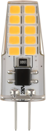 Лампочка светодиодная ЭРА STD LED-JC-2,5W-220V-SLC-840-G4 G4 2,5Вт силикон капсула нейтральный белый свет