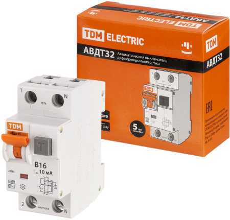 АВДТ 32 B16 10мА TDM