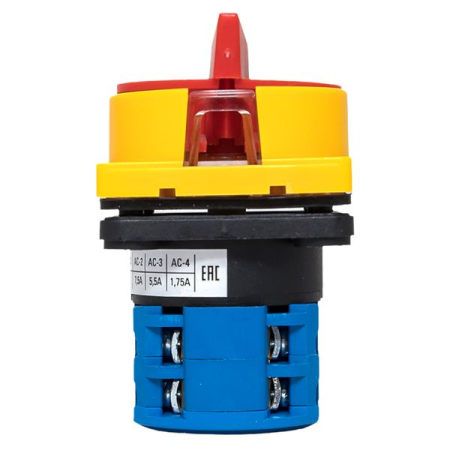 Переключатель кулачковый ПК-1-22 10А 2P "1-0-2" с блокировкой IP65 EKF PROxima